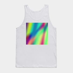 red blue green abstract texture background Tank Top